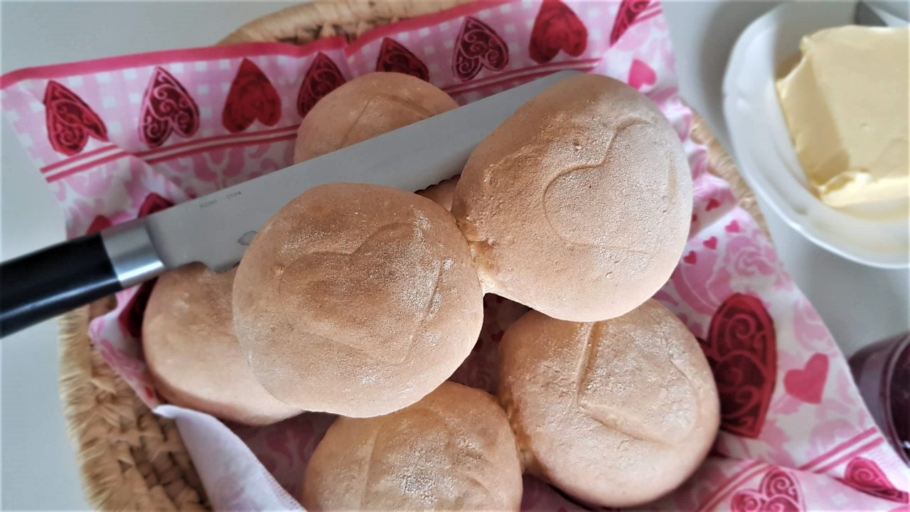 ❤️Valentins Joghurt Brötchen❤️