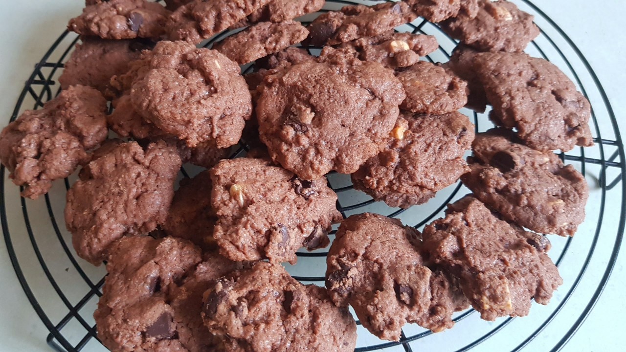 Double Chocolate Cookies