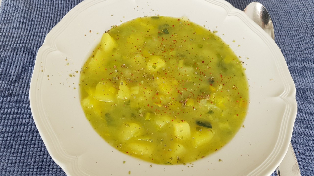 Kartoffel Lauch Suppe