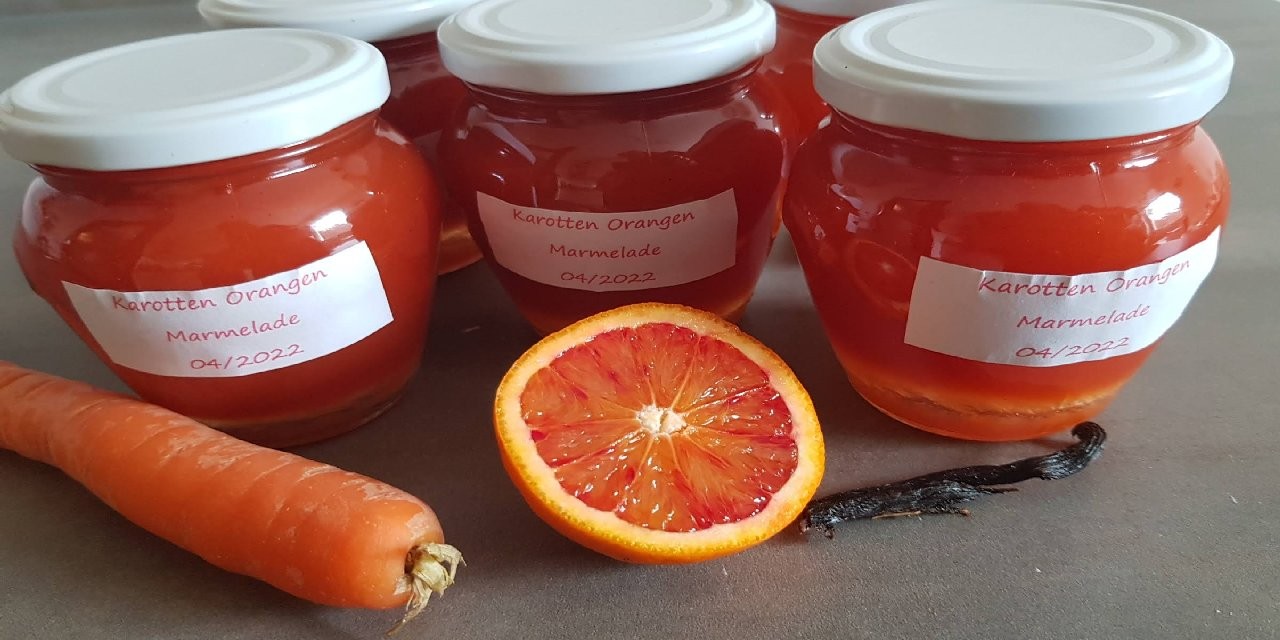 Karotten-Orangen Marmelade