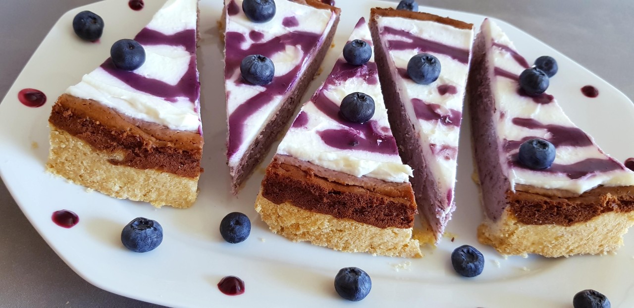 Blaubeer Käsekuchen