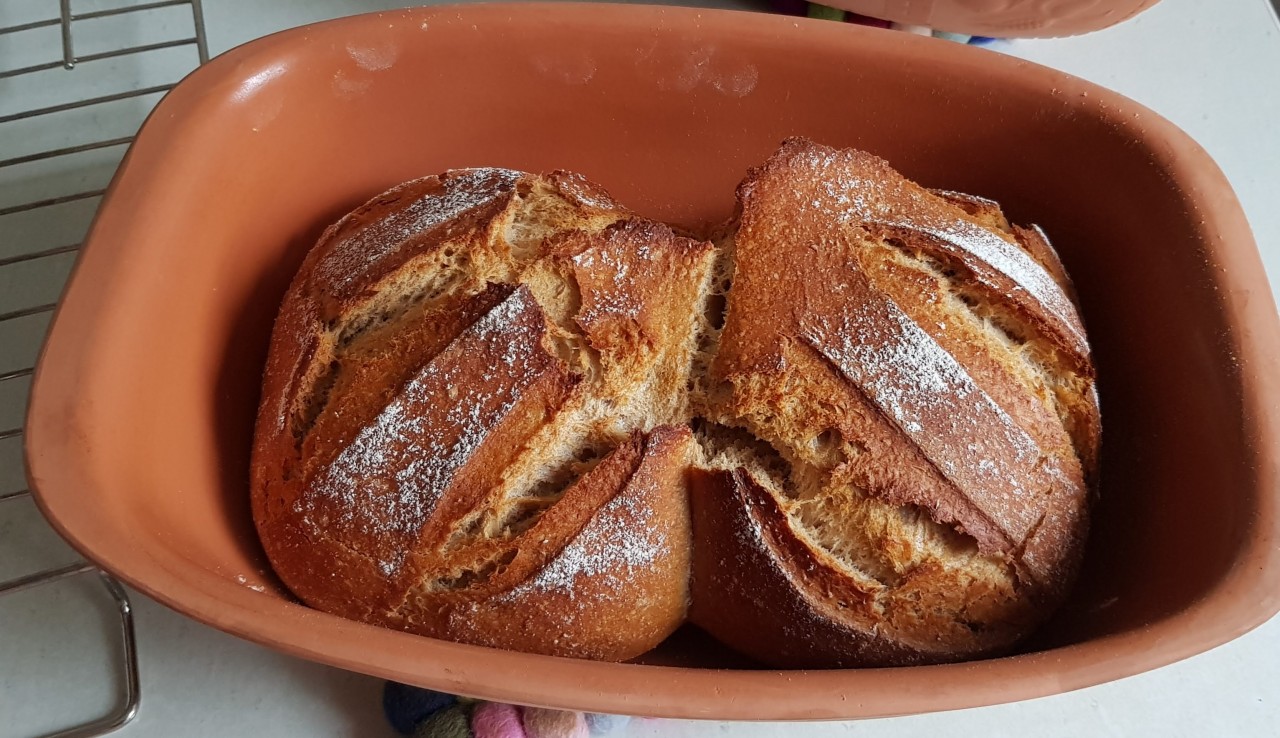 Buttermilchbrot zum Teilen